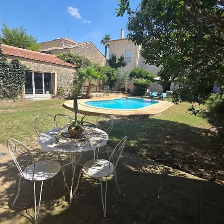 Villa Vigneronne Centre Avec Piscine *